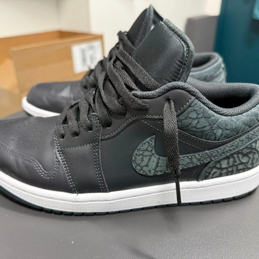 Air Jordan 1 SE Low - Black Elephant FB9907-001 - Size 8.5